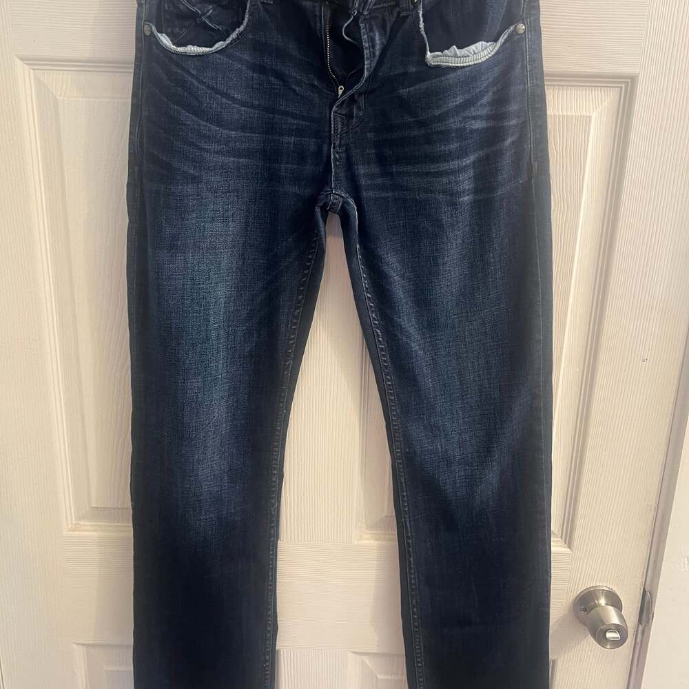 Men's Seeded & Sewn Jordan Straight Jeans Size 30 X 34 Denim Mens Jeans